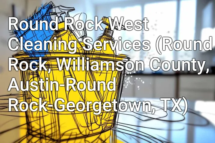 Round Rock West Cleaning Services (Round Rock, Williamson County, Austin-Round Rock-Georgetown, TX)