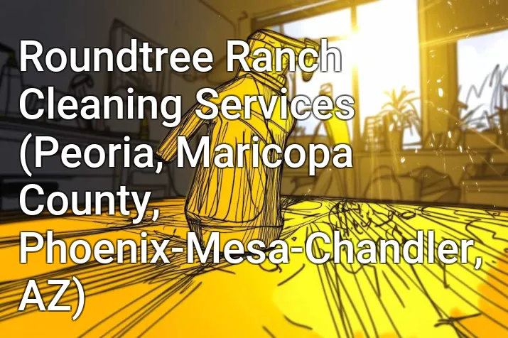 Roundtree Ranch Cleaning Services (Peoria, Maricopa County, Phoenix-Mesa-Chandler, AZ)