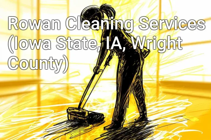 Rowan Cleaning Services (Iowa State, IA, Wright County)
