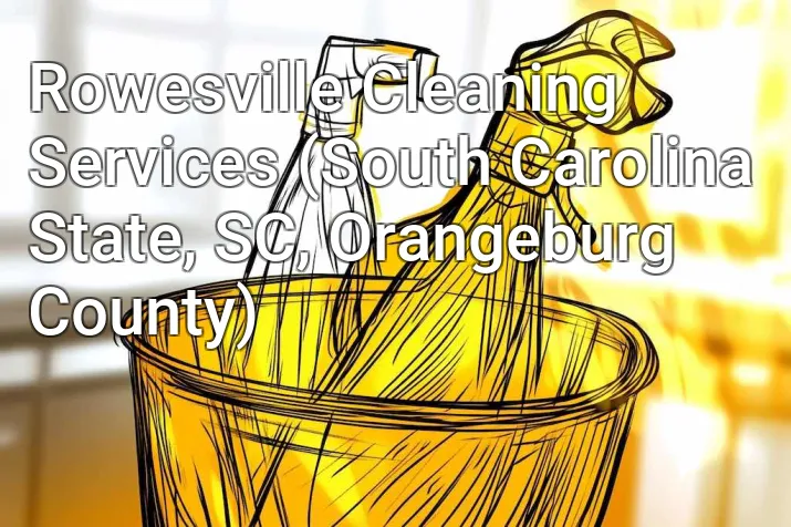 Rowesville Cleaning Services (South Carolina State, SC, Orangeburg County)