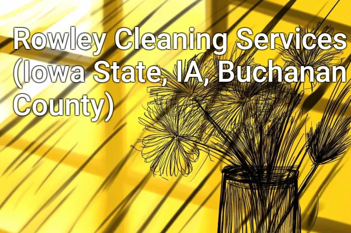 Rowley Cleaning Services (Iowa State, IA, Buchanan County)