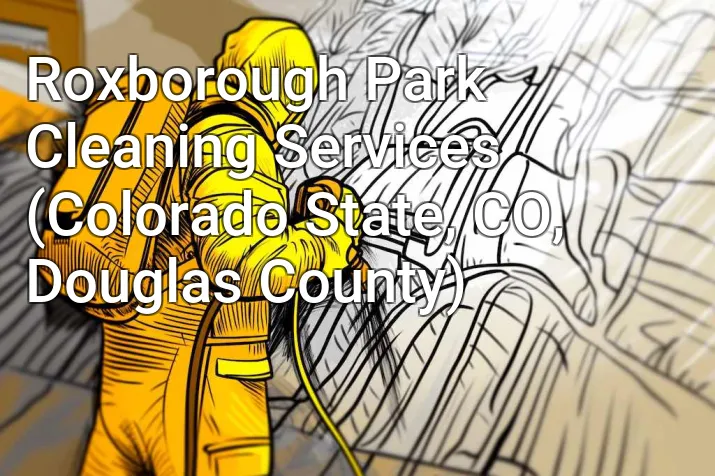 Roxborough Park Cleaning Services (Colorado State, CO, Douglas County)