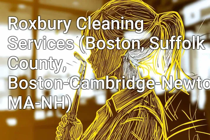 Roxbury Cleaning Services (Boston, Suffolk County, Boston-Cambridge-Newton, MA-NH)
