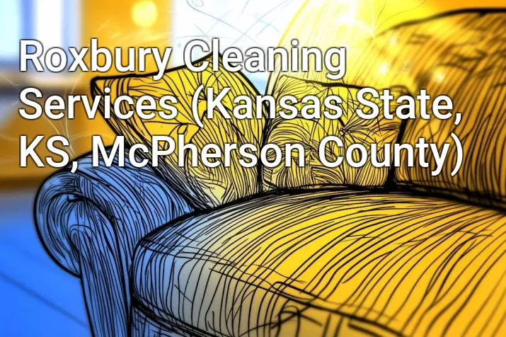 Roxbury Cleaning Services (Kansas State, KS, McPherson County)