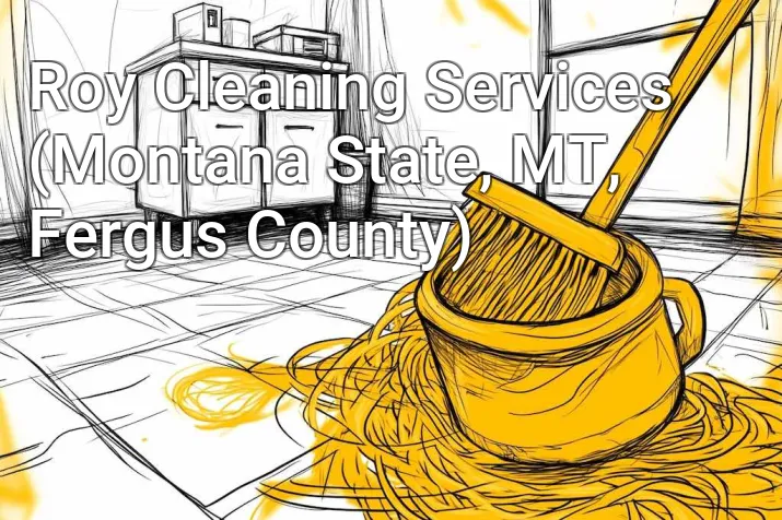 Roy Cleaning Services (Montana State, MT, Fergus County)
