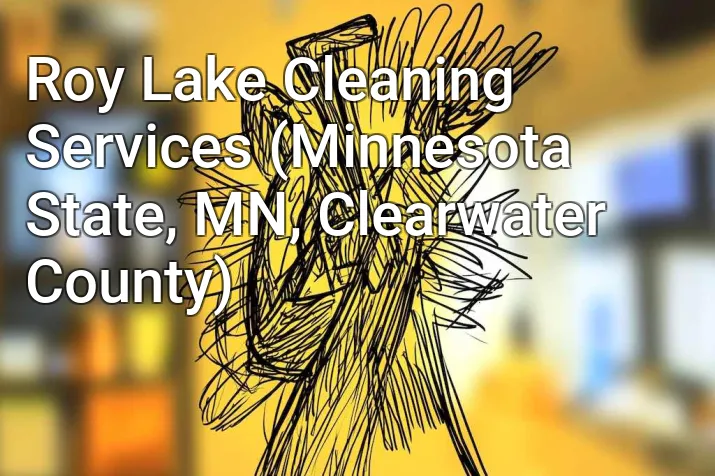 Roy Lake Cleaning Services (Minnesota State, MN, Clearwater County)