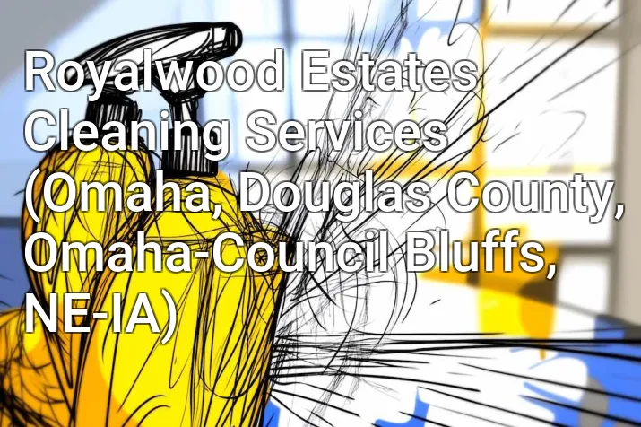 Royalwood Estates Cleaning Services (Omaha, Douglas County, Omaha-Council Bluffs, NE-IA)