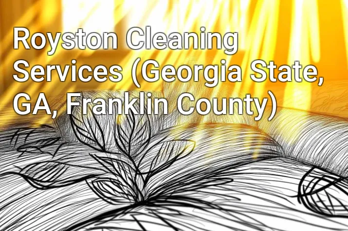 Royston Cleaning Services (Georgia State, GA, Franklin County)