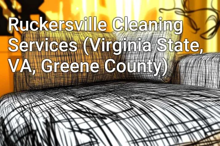 Ruckersville Cleaning Services (Virginia State, VA, Greene County)