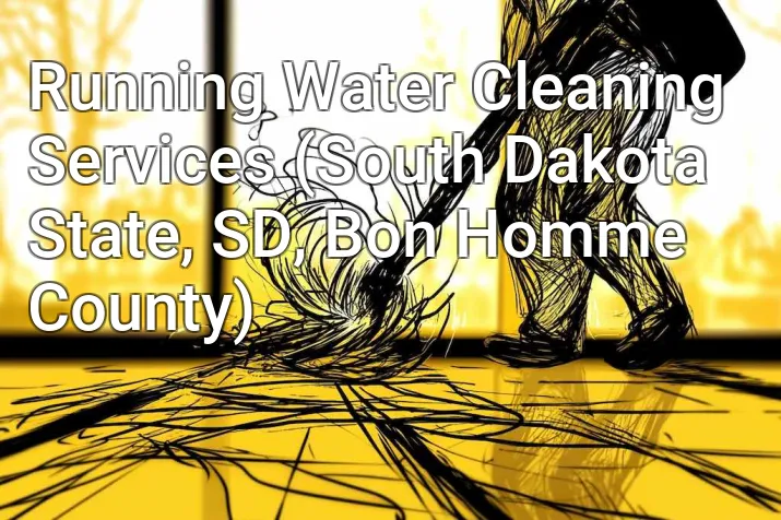 Running Water Cleaning Services (South Dakota State, SD, Bon Homme County)