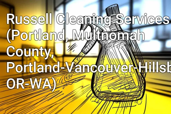 Russell Cleaning Services (Portland, Multnomah County, Portland-Vancouver-Hillsboro, OR-WA)