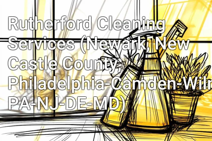 Rutherford Cleaning Services (Newark, New Castle County, Philadelphia-Camden-Wilmington, PA-NJ-DE-MD)