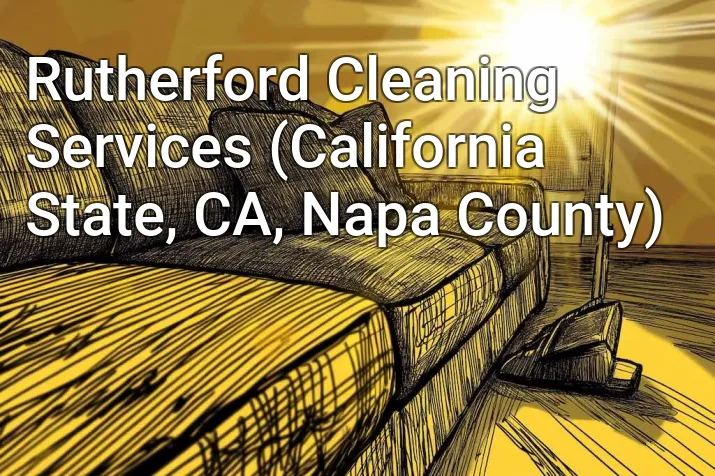 Rutherford Cleaning Services (California State, CA, Napa County)