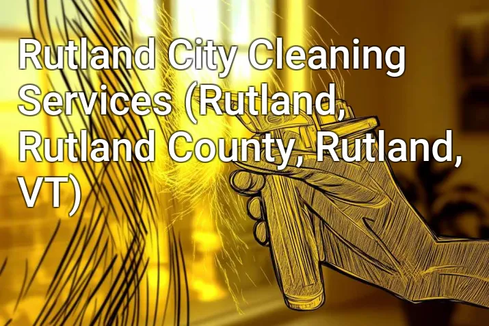 Rutland City Cleaning Services (Rutland, Rutland County, Rutland, VT)