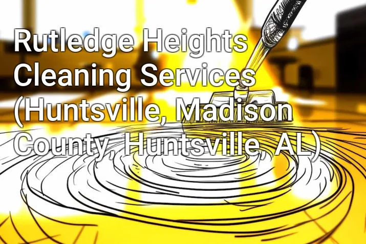 Rutledge Heights Cleaning Services (Huntsville, Madison County, Huntsville, AL)