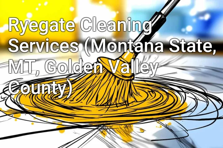 Ryegate Cleaning Services (Montana State, MT, Golden Valley County)