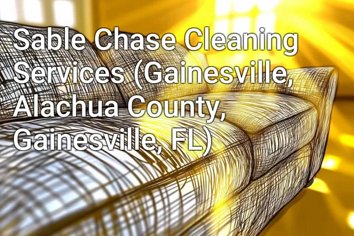 Sable Chase Cleaning Services (Gainesville, Alachua County, Gainesville, FL)