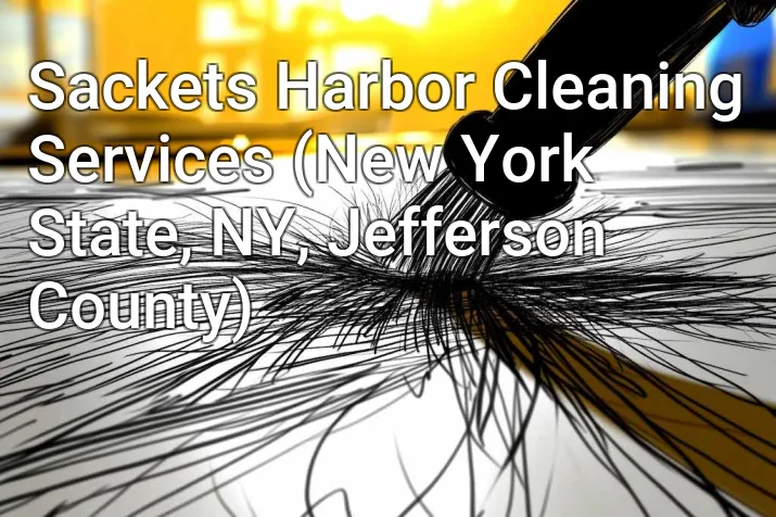 Sackets Harbor Cleaning Services (New York State, NY, Jefferson County)