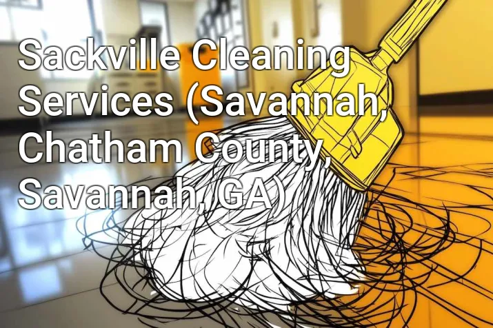 Sackville Cleaning Services (Savannah, Chatham County, Savannah, GA)