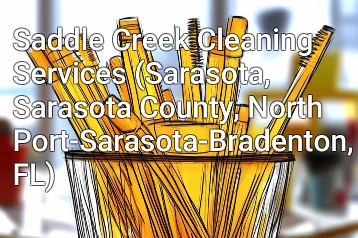 Saddle Creek Cleaning Services (Sarasota, Sarasota County, North Port-Sarasota-Bradenton, FL)