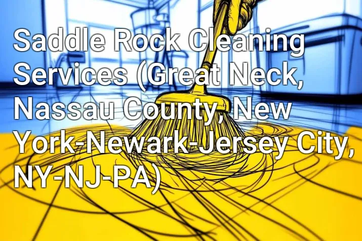 Saddle Rock Cleaning Services (Great Neck, Nassau County, New York-Newark-Jersey City, NY-NJ-PA)