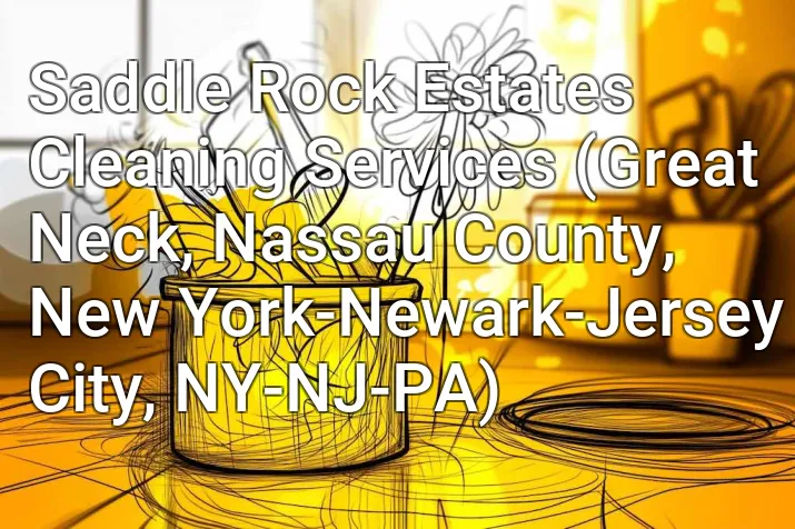 Saddle Rock Estates Cleaning Services (Great Neck, Nassau County, New York-Newark-Jersey City, NY-NJ-PA)