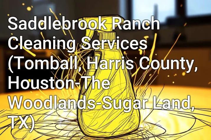 Saddlebrook Ranch Cleaning Services (Tomball, Harris County, Houston-The Woodlands-Sugar Land, TX)
