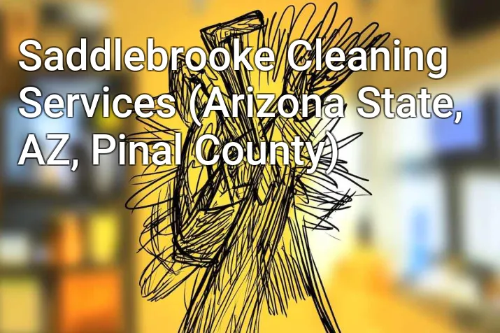 Saddlebrooke Cleaning Services (Arizona State, AZ, Pinal County)