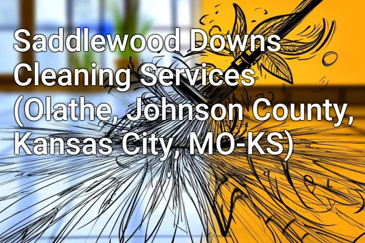 Saddlewood Downs Cleaning Services (Olathe, Johnson County, Kansas City, MO-KS)