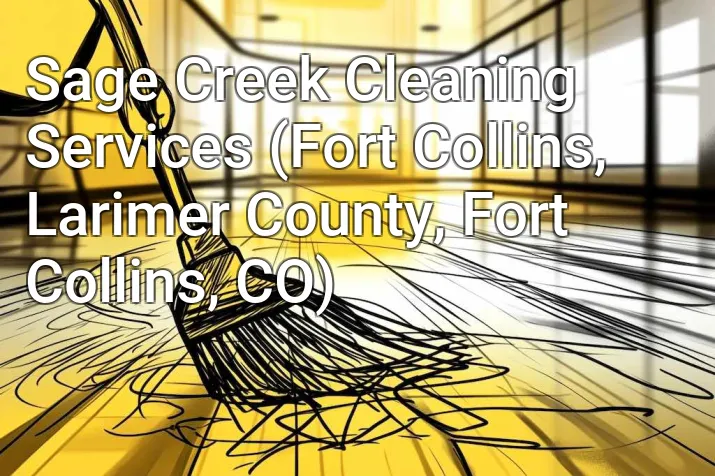 Sage Creek Cleaning Services (Fort Collins, Larimer County, Fort Collins, CO)