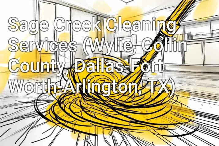 Sage Creek Cleaning Services (Wylie, Collin County, Dallas-Fort Worth-Arlington, TX)
