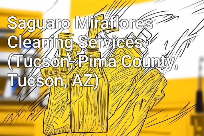 Saguaro Miraflores Cleaning Services (Tucson, Pima County, Tucson, AZ)