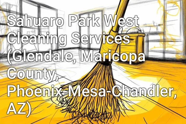 Sahuaro Park West Cleaning Services (Glendale, Maricopa County, Phoenix-Mesa-Chandler, AZ)
