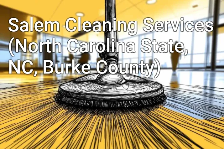 Salem Cleaning Services (North Carolina State, NC, Burke County)
