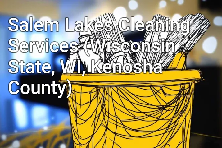 Salem Lakes Cleaning Services (Wisconsin State, WI, Kenosha County)