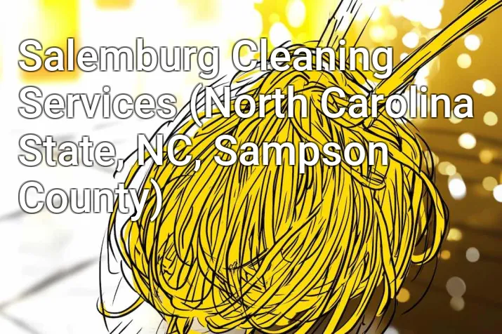 Salemburg Cleaning Services (North Carolina State, NC, Sampson County)