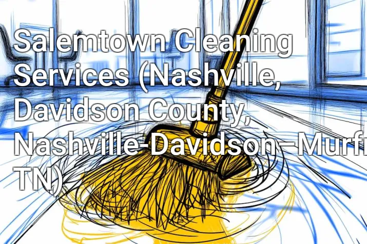 Salemtown Cleaning Services (Nashville, Davidson County, Nashville-Davidson–Murfreesboro–Franklin, TN)