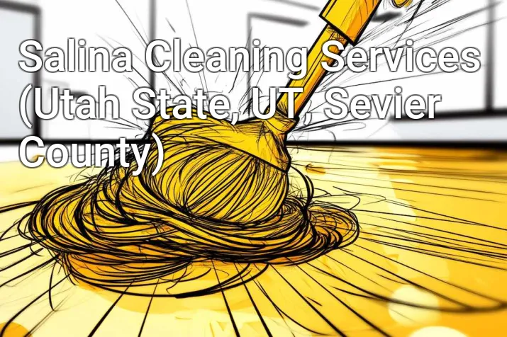 Salina Cleaning Services (Utah State, UT, Sevier County)