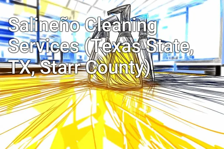 Salineño Cleaning Services (Texas State, TX, Starr County)