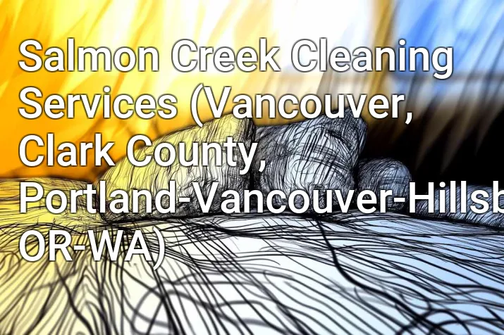 Salmon Creek Cleaning Services (Vancouver, Clark County, Portland-Vancouver-Hillsboro, OR-WA)