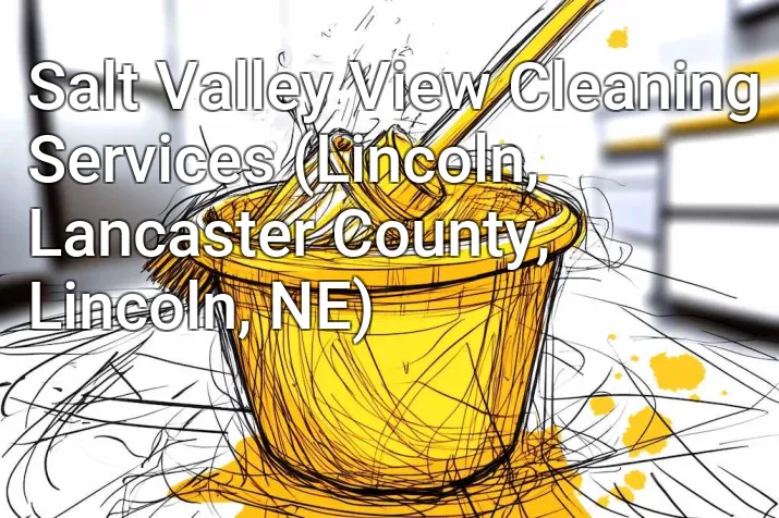 Salt Valley View Cleaning Services (Lincoln, Lancaster County, Lincoln, NE)