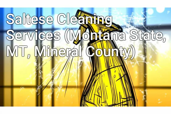 Saltese Cleaning Services (Montana State, MT, Mineral County)