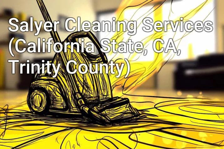 Salyer Cleaning Services (California State, CA, Trinity County)