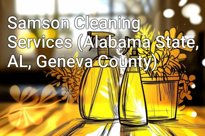 Samson Cleaning Services (Alabama State, AL, Geneva County)