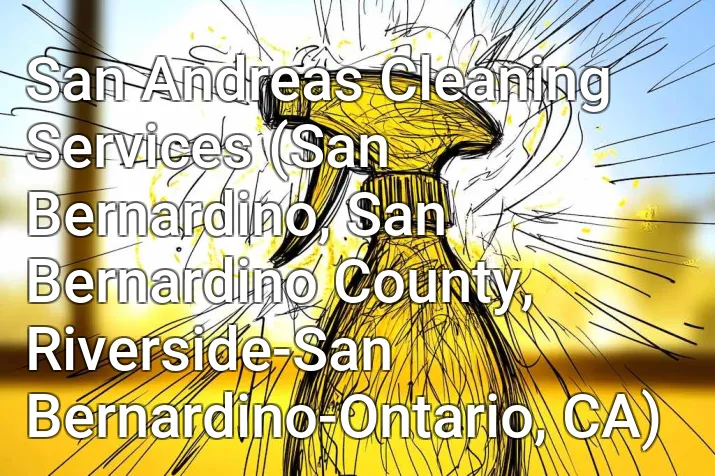 San Andreas Cleaning Services (San Bernardino, San Bernardino County, Riverside-San Bernardino-Ontario, CA)