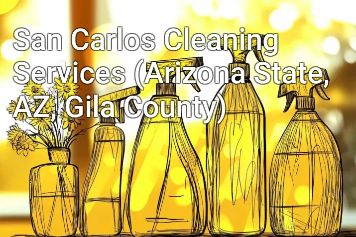 San Carlos Cleaning Services (Arizona State, AZ, Gila County)