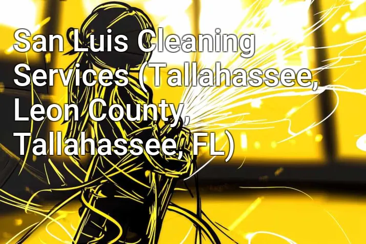 San Luis Cleaning Services (Tallahassee, Leon County, Tallahassee, FL)