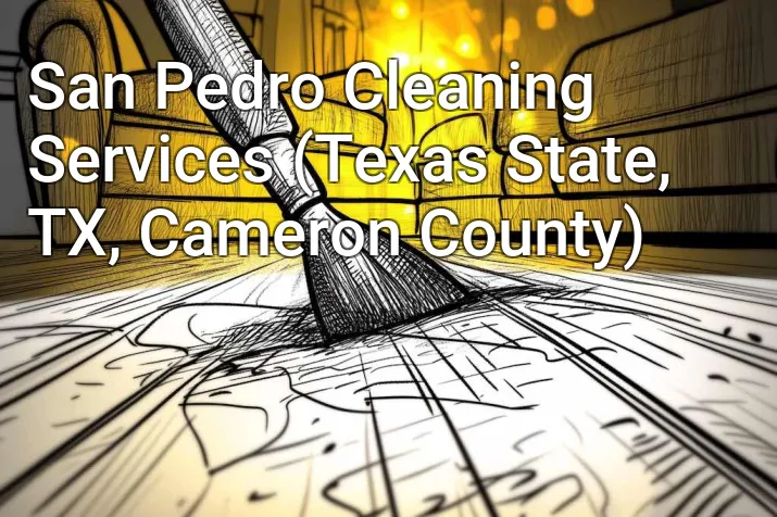 San Pedro Cleaning Services (Texas State, TX, Cameron County)
