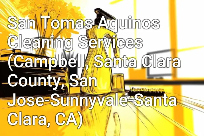San Tomas Aquinos Cleaning Services (Campbell, Santa Clara County, San Jose-Sunnyvale-Santa Clara, CA)