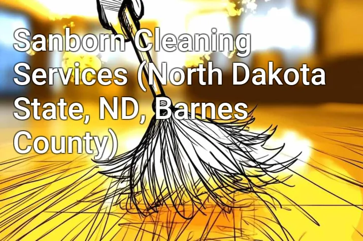Sanborn Cleaning Services (North Dakota State, ND, Barnes County)